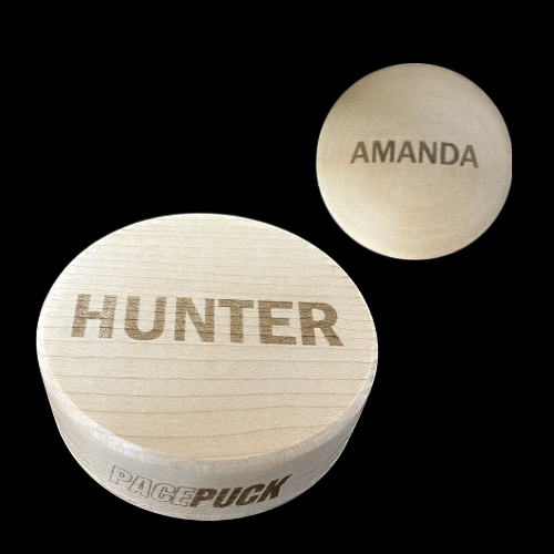 Custom Puck & Ball Combo with logo and name