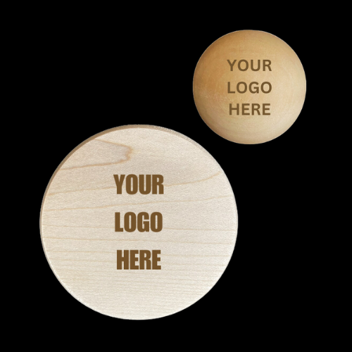 Custom Puck & Ball Combo with logo