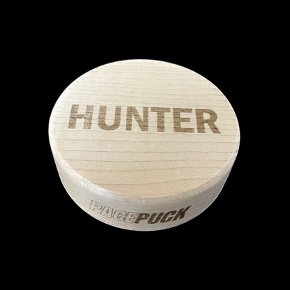 Pace Puck with players name